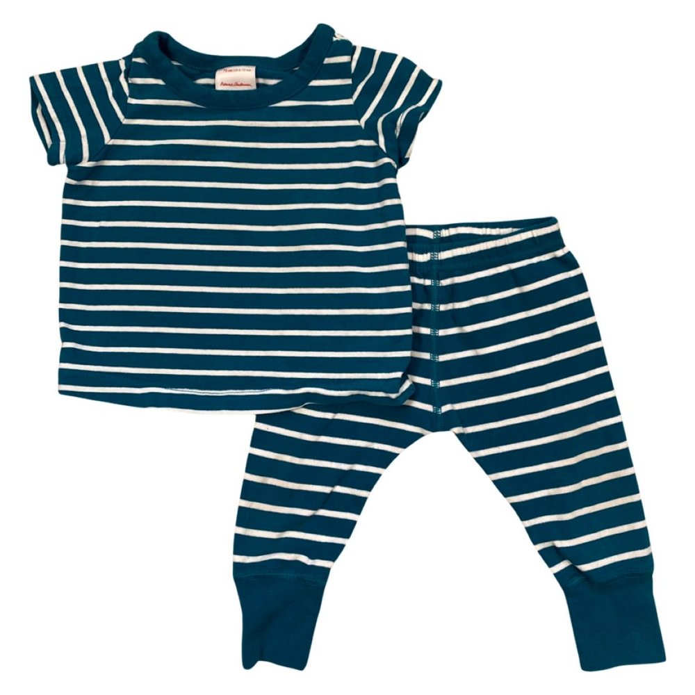 Hanna Andersson Organic Cotton Striped Set (6-12 months)